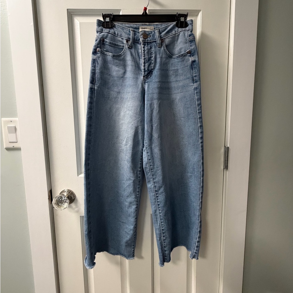 Oat New York Flare Jeans in Light Blue